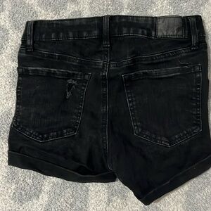 Women’s Aeropostale black jean shorts